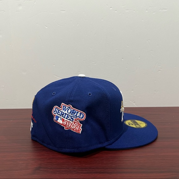New Era, 59Fifty Fitted Hat, Los Angeles Dodgers, 7 World Championships - Picture 4 of 16